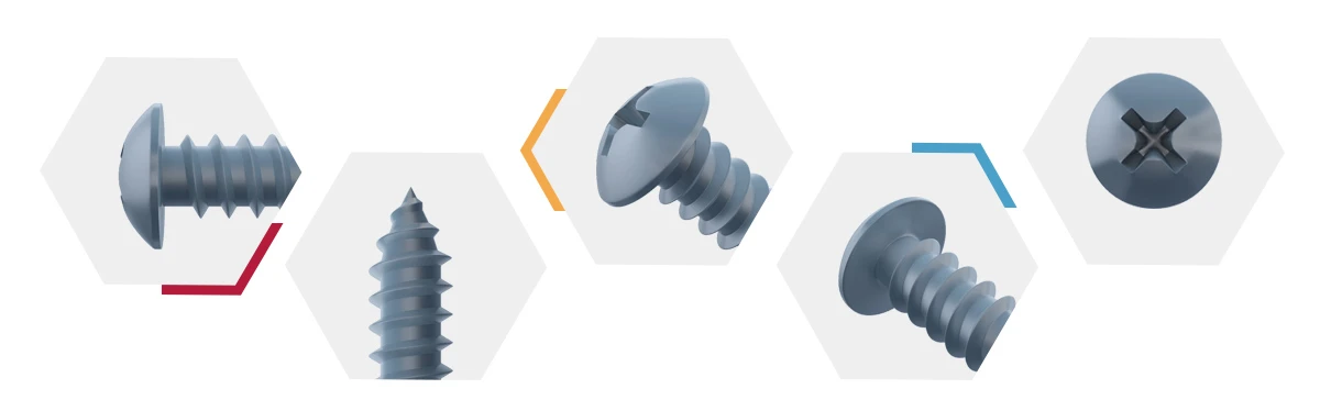 Phillips Truss Head Self Tapping Screws details