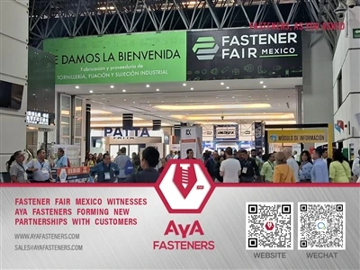 AYA FASTENERS Global Fastener Show 2023|Fastener Fair Mexico testimonia la cr...