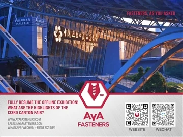 AYA FASTENERS Global Fastener Show 2023|Riprendi completamente la mostra offl...